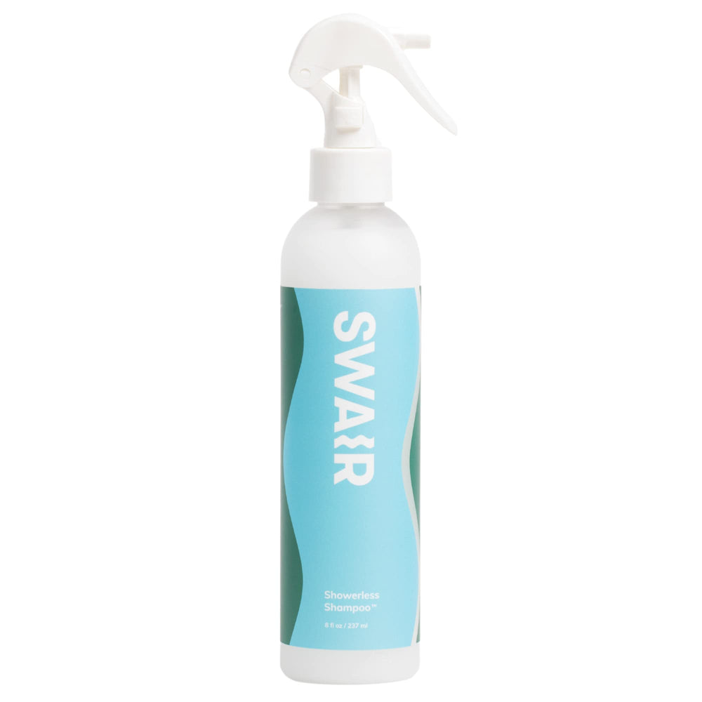 SWAIR Showerless Shampoo frasco 8 oz para uso diario sin enjuague