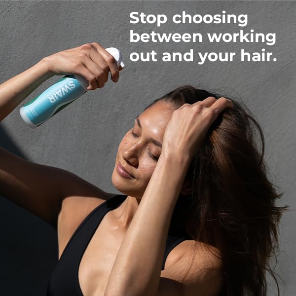SWAIR Showerless Shampoo fórmula sin benceno para seguridad