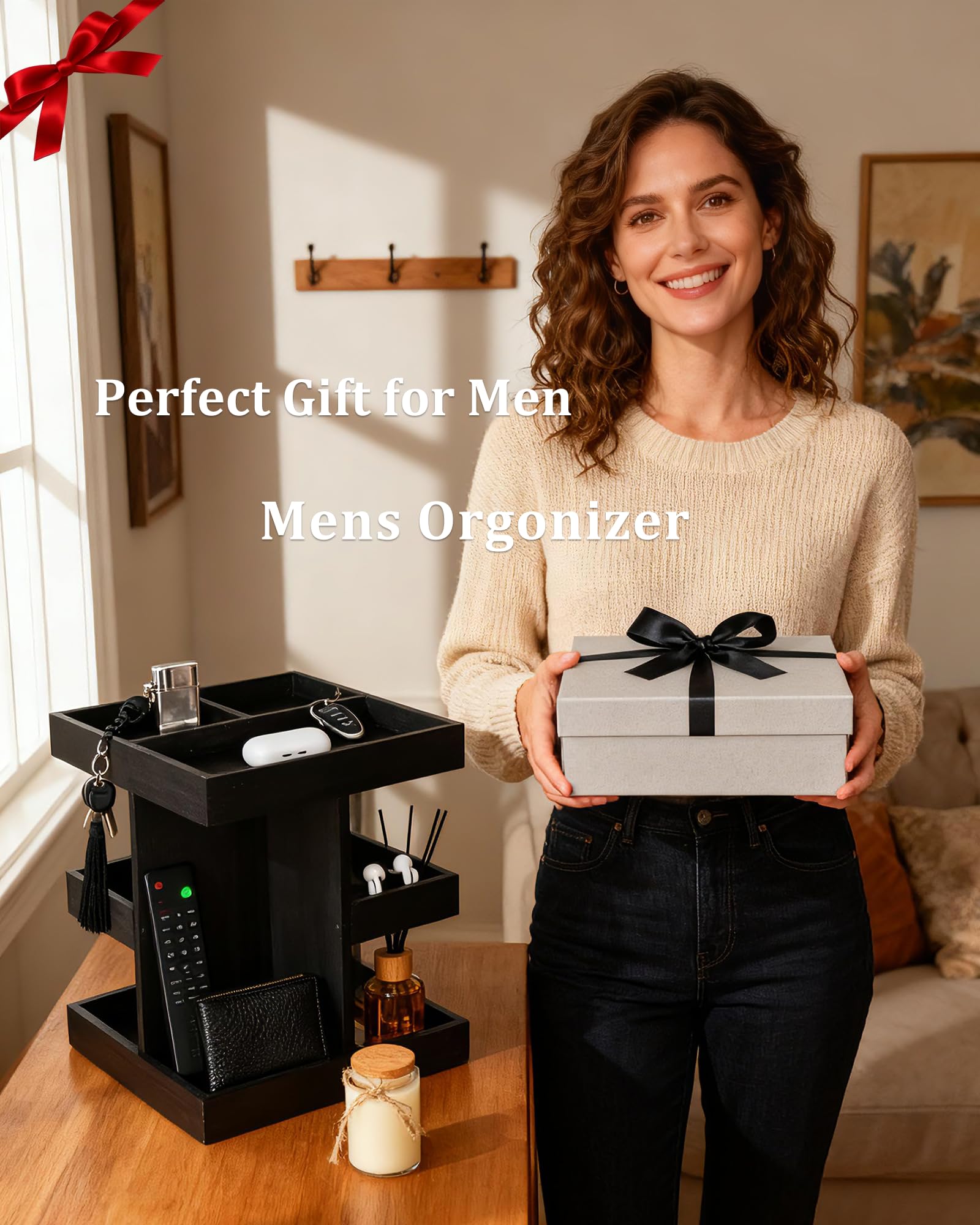 SwartLife plateau compact – rangement d’accessoires et articles divers.