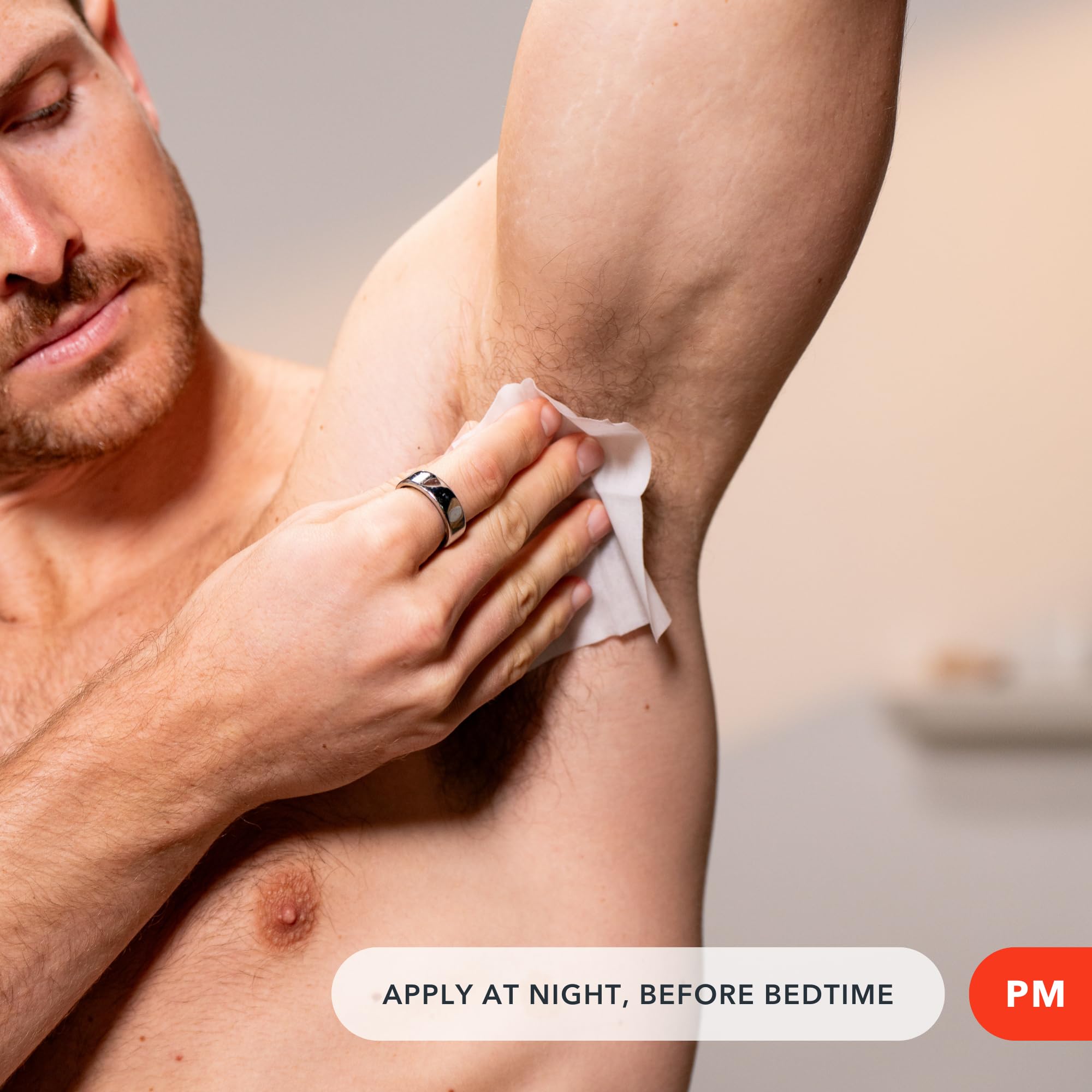 SweatBlock uso nocturno: toallitas DRIBOOST para protección nocturna