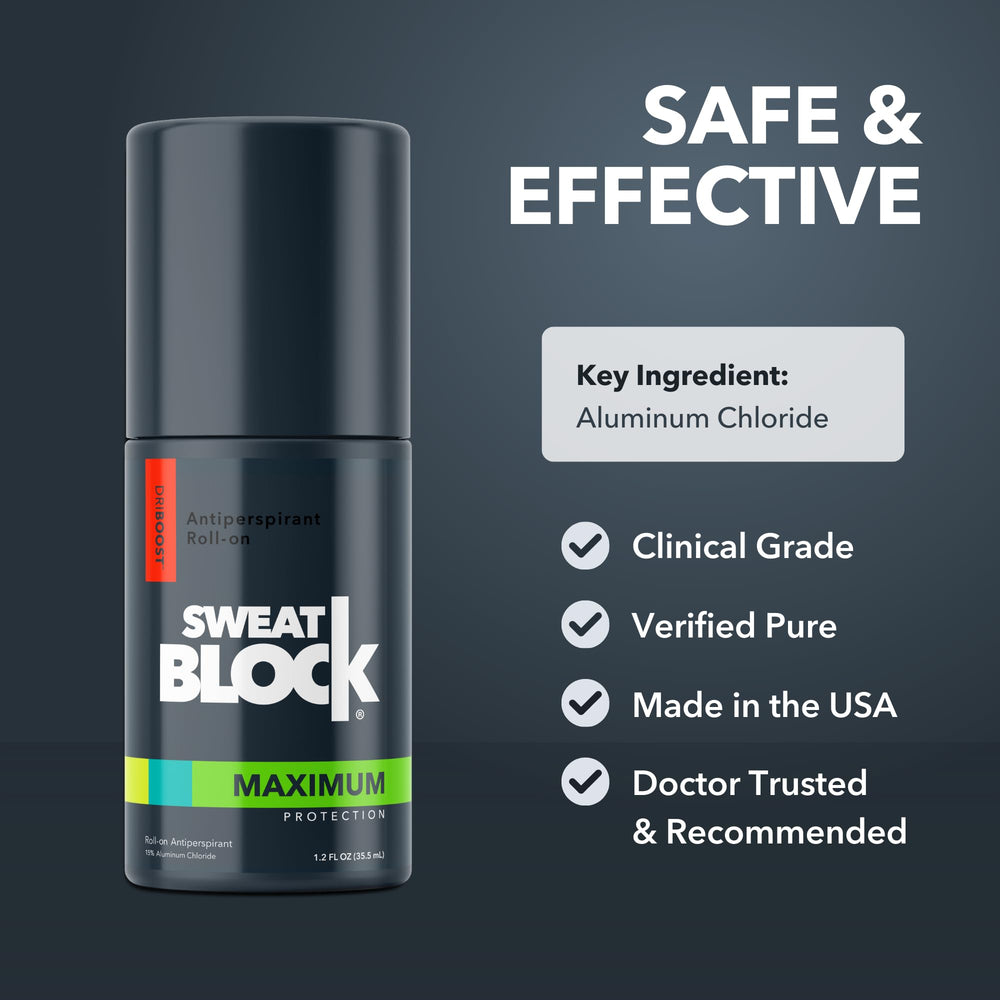 SweatBlock: control de olor que acompaña la jornada desde la mañana.