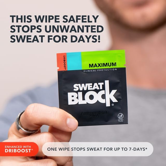 SweatBlock: empaque individual para higiene y conveniencia en viajes.