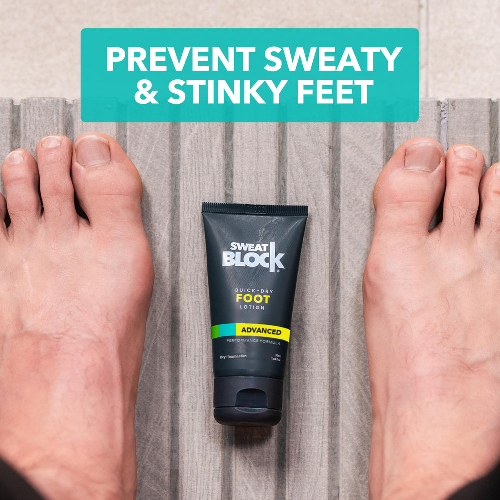 SweatBlock Pies, ingredientes limpios: fórmula sin parabenos ni sulfatos.