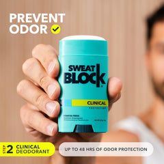 SweatBlock: ingredientes limpios y transparencia de fabricación.