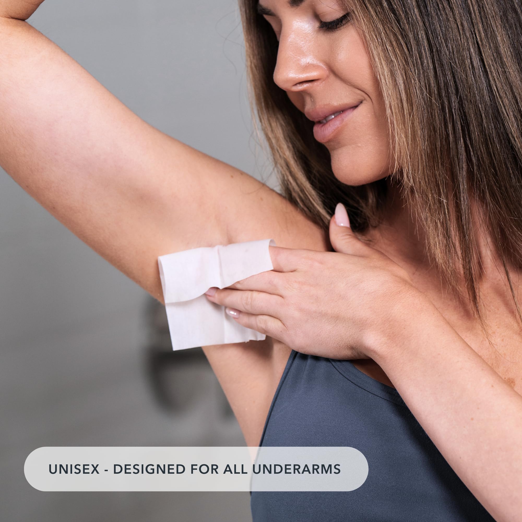 Test dermatologique SweatBlock assurant sécurité et confort.