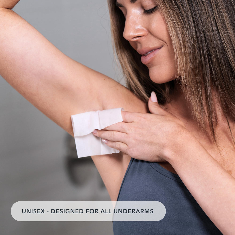 Test dermatologique SweatBlock assurant sécurité et confort.