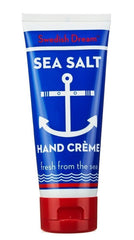Crème mains Swedish Dream au sel marin, deux tubes hydratants.