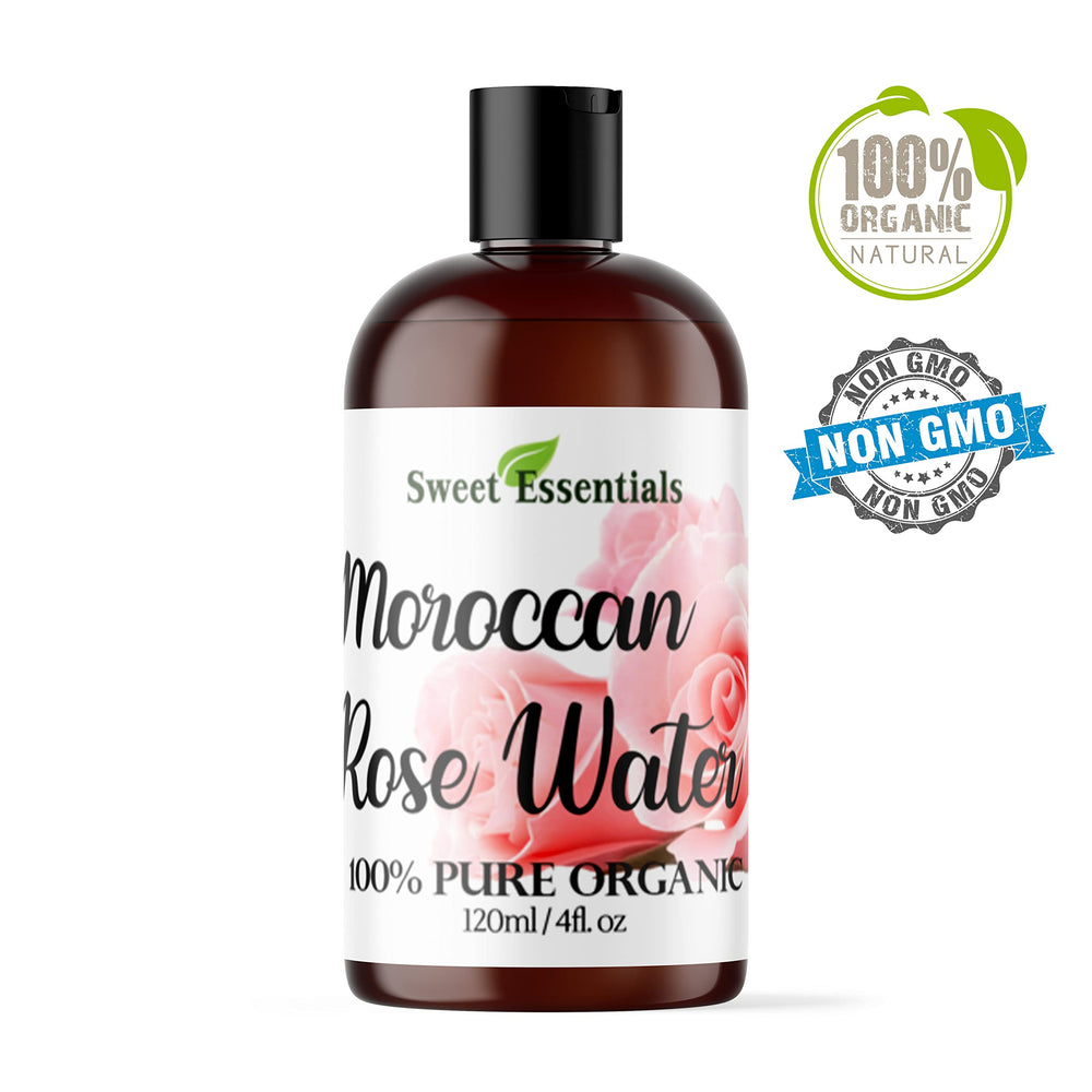 Sweet Essentials Agua de Rosas Marruecos, bruma para rostro que aporta sensación de frescura