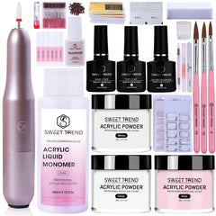 Sweet Trend ensemble outils de manucure débutants, idéal pour démarrer rapidement.