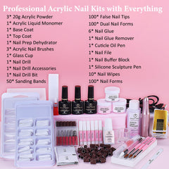 Sweet Trend poudre acrylique transparente 20g: application lisse et naturelle.