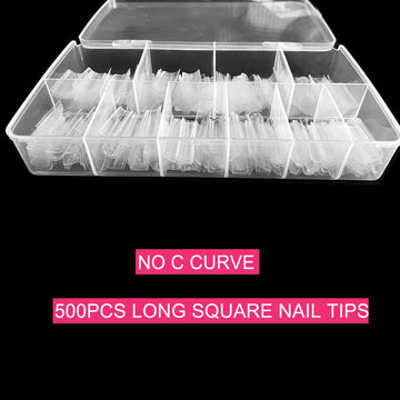 SWETIDY tips sin curva C permiten modificar forma y longitud.