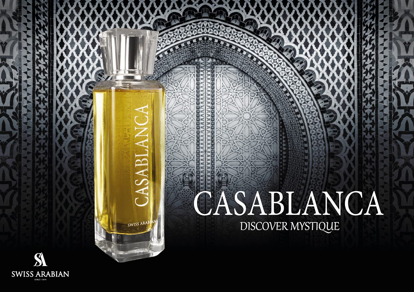 Corazón de patchouli e iris, Casablanca de Swiss Arabian