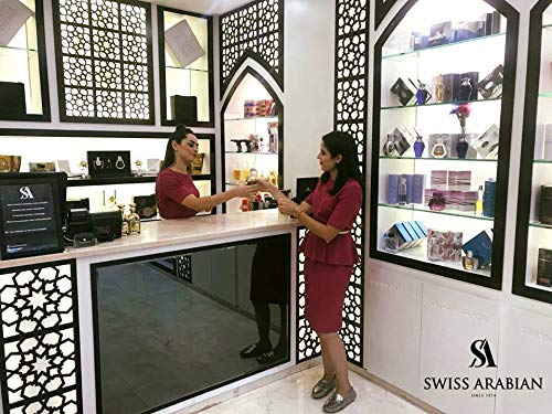 Swiss Arabian Jamila: proyección duradera para dejar una huella suave.