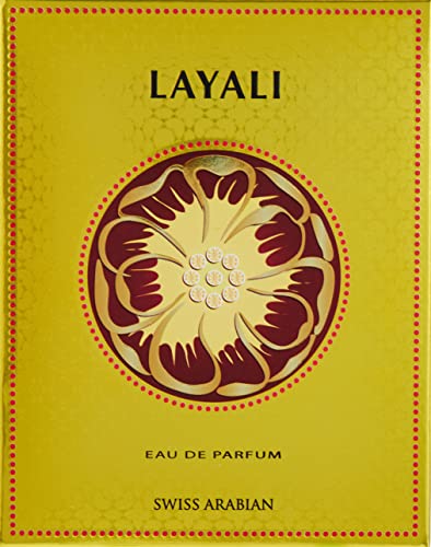 Swiss Arabian Layali: caja y empaque listo para regalo sorprendente.