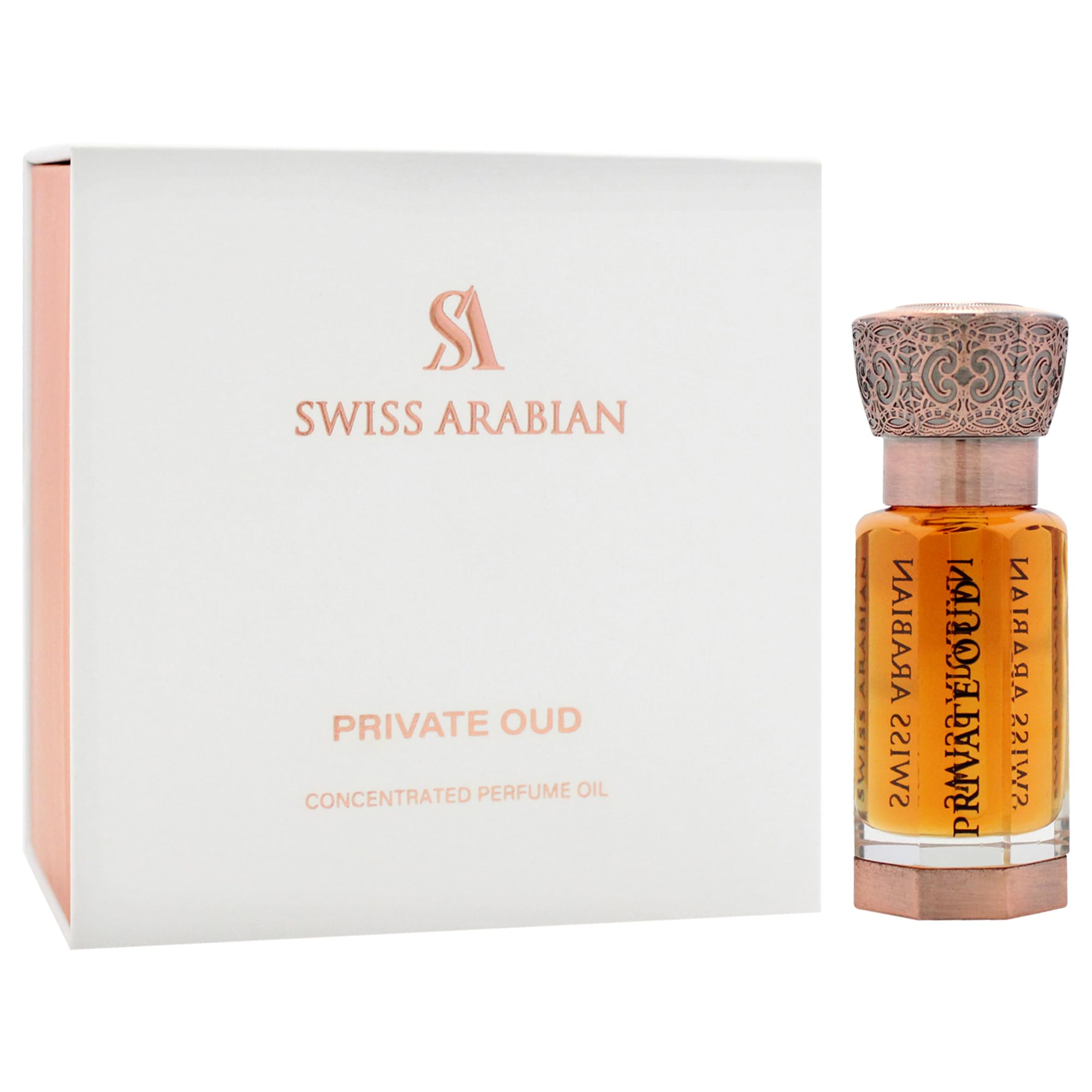 Swiss Arabian Private Oud, rosas de Bulgaria y frutos para un carácter sofisticado.