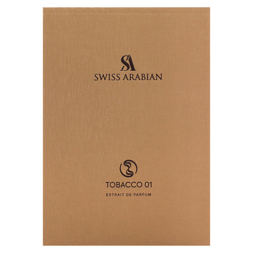Swiss Arabian Tobacco 01, envase compacto, perfecto para viaje