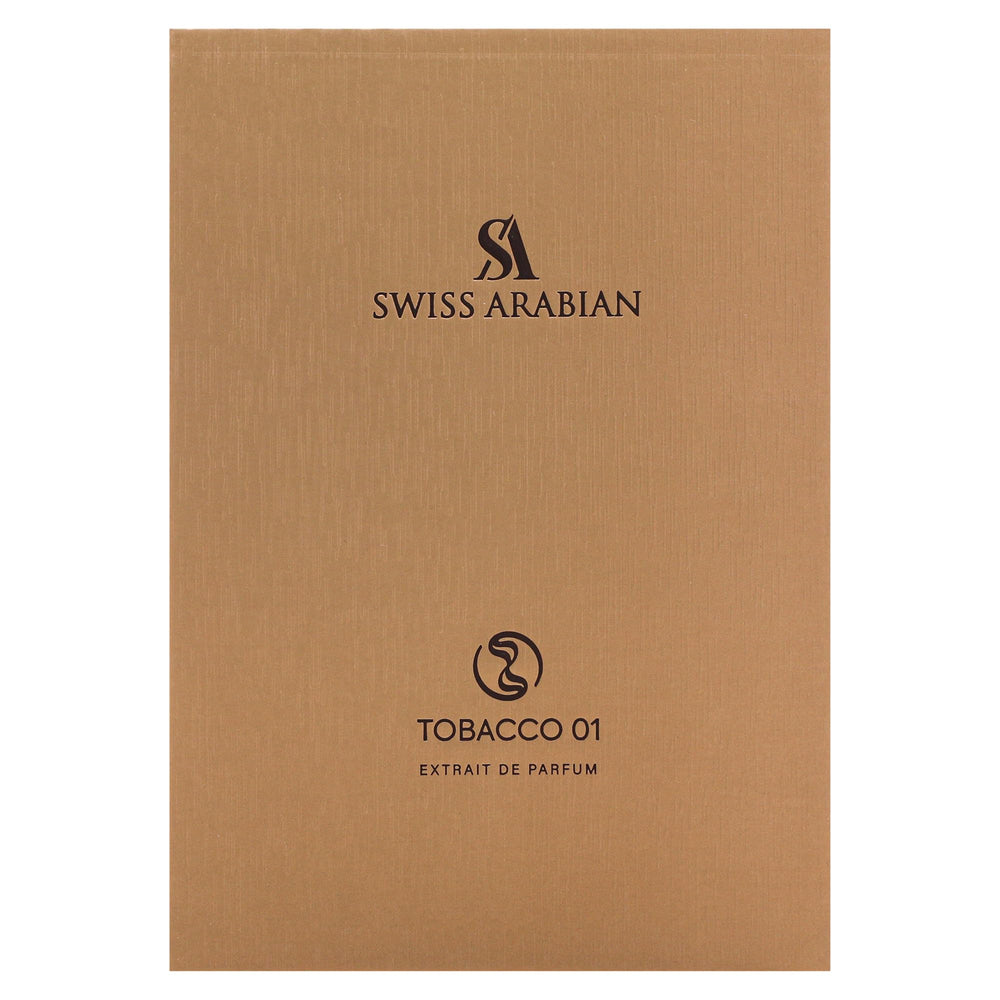Swiss Arabian Tobacco 01, envase compacto, perfecto para viaje