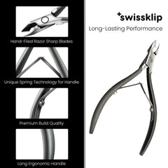 Swissklip diseño alemán de calidad superior para herramientas de manicura duraderas.