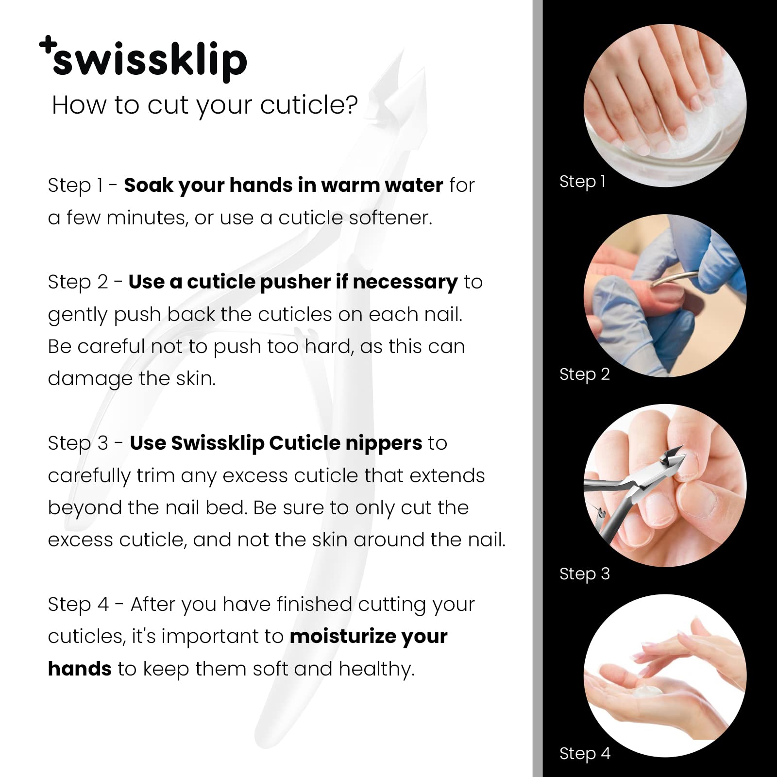 Swissklip regalo ideal para amantes del cuidado de uñas.
