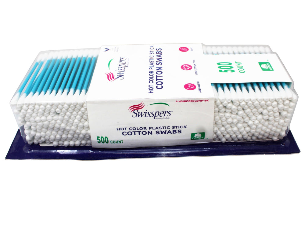 Swisspers hisopos para maquillaje, permiten aplicar con precisión sin pelusas