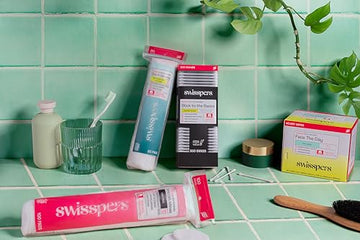 Swisspers uso diario con algodón para cuidado facial