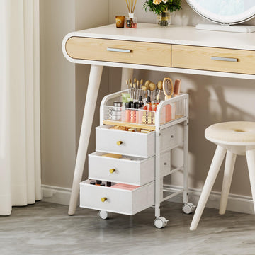 SWTYMIKI diseño nórdico blanco con detalles dorados añade estilo