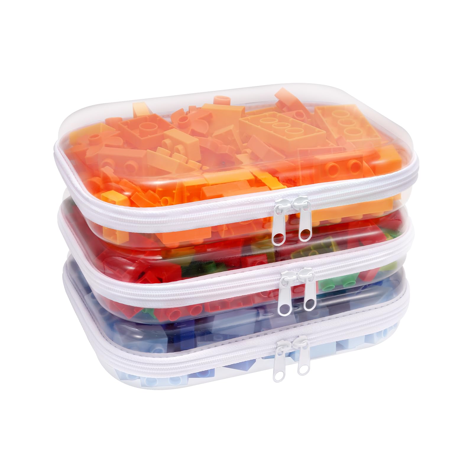 SXS LACONIC étui transparent grande fermeture double, rangement clair pour vêtements