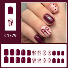 SYPAFG kit de 24 uñas con 12 tamaños, lima y palillo.
