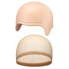 Syhood gorro calvo de látex realista para maquillaje y disfraz