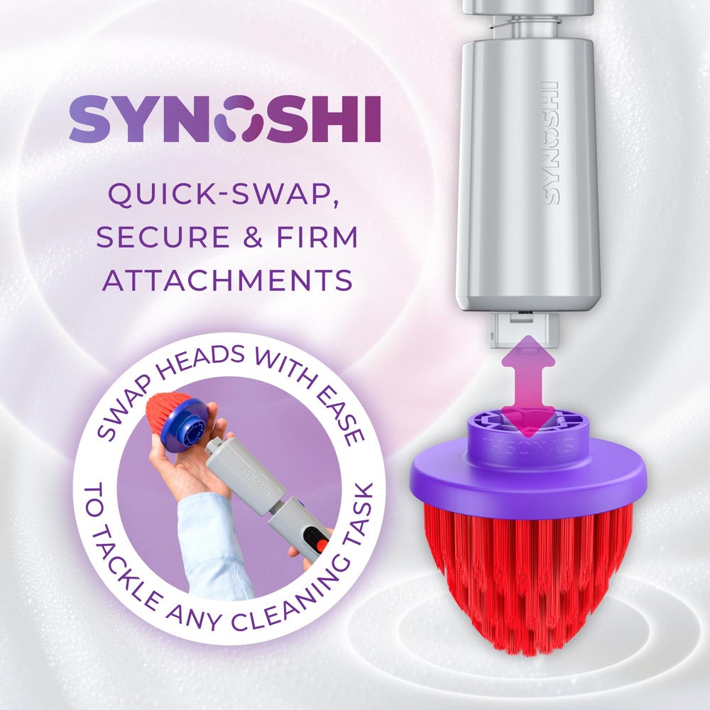 La cabeza cono de Synoshi PRO mantiene frescura al resistir olores.