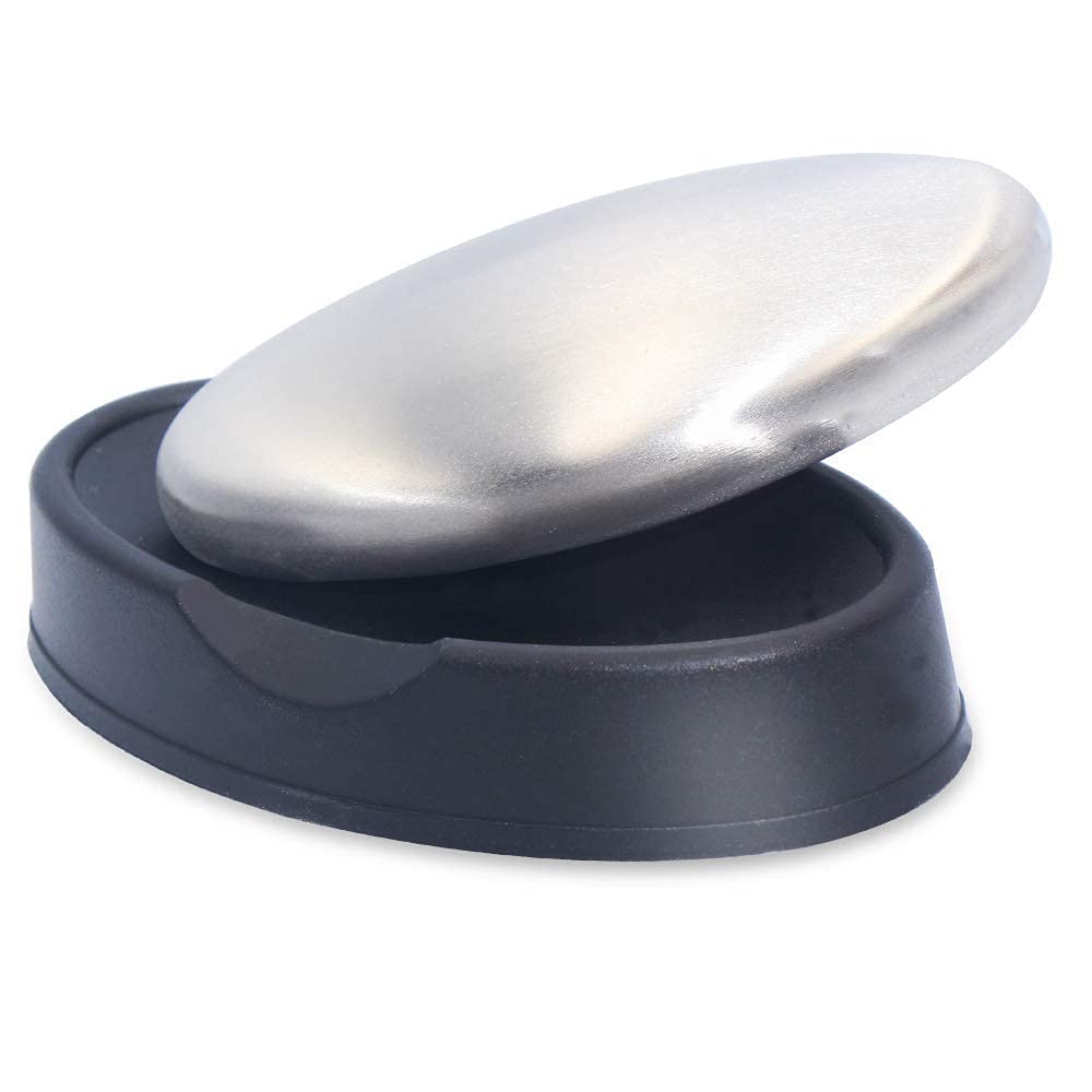 szdbs jabon acero inoxidable con acabado mate para uso diario.