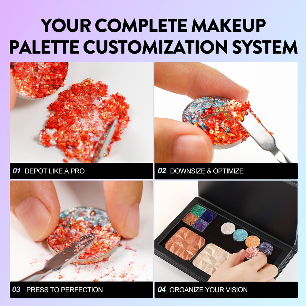 SZDYM paleta magnética con capacidad de 112 pans para 26 mm.