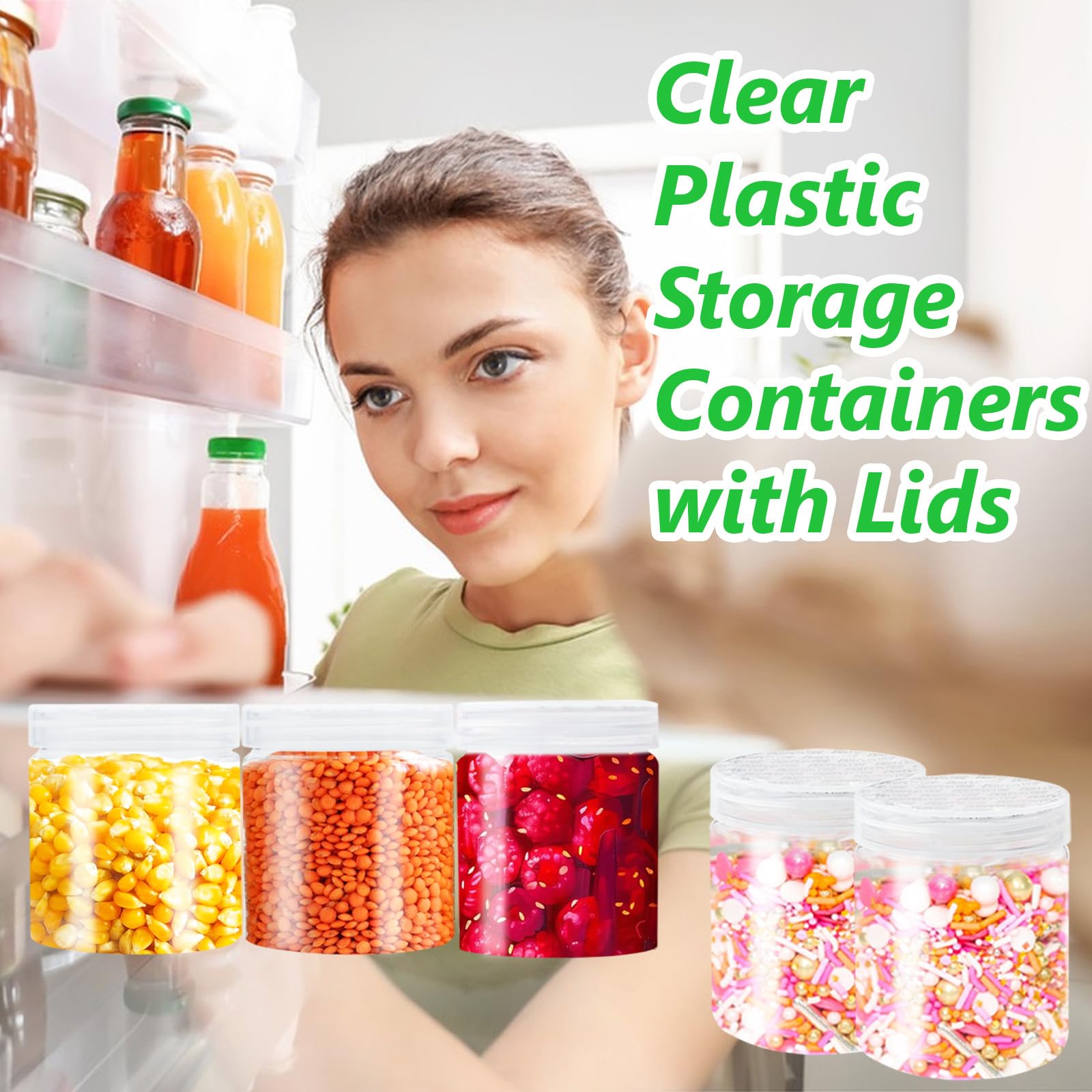Szsrcywd uso multifuncional para cosméticos y dulces, en tamaño práctico.