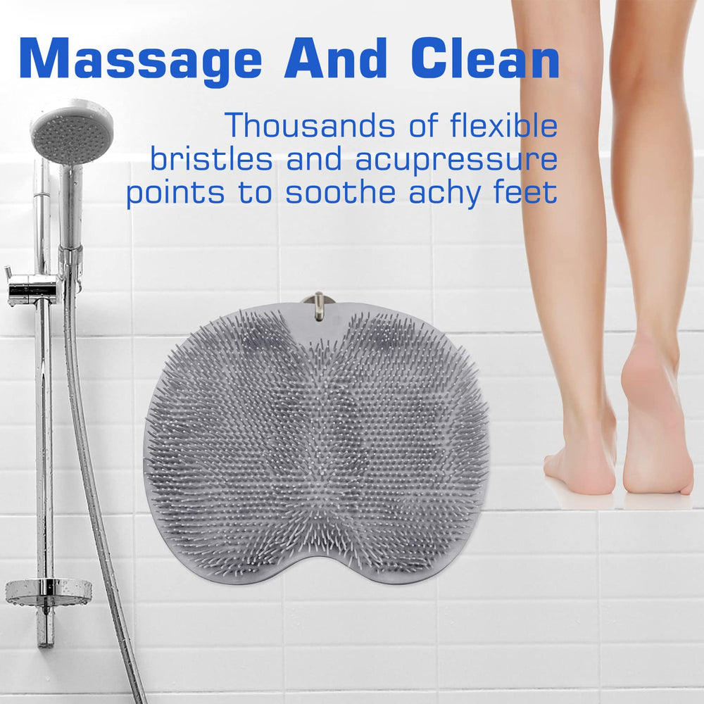 SZZYXD cepillos densos exfoliantes para pies, alcance profundo entre dedos.