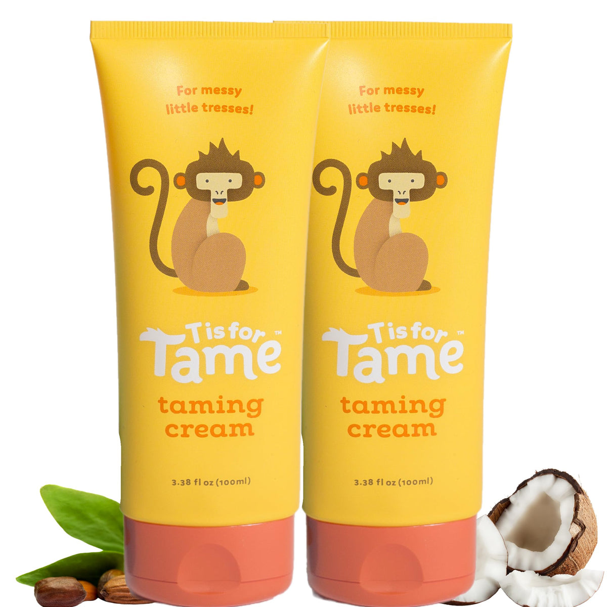 T is for Tame crema peinar niños, textura suave y sin residuos pegajosos