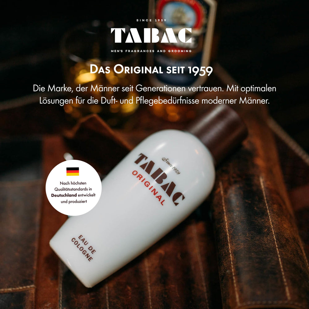 Tabac Original gift-ready package, ideal for anniversaries or celebrations.