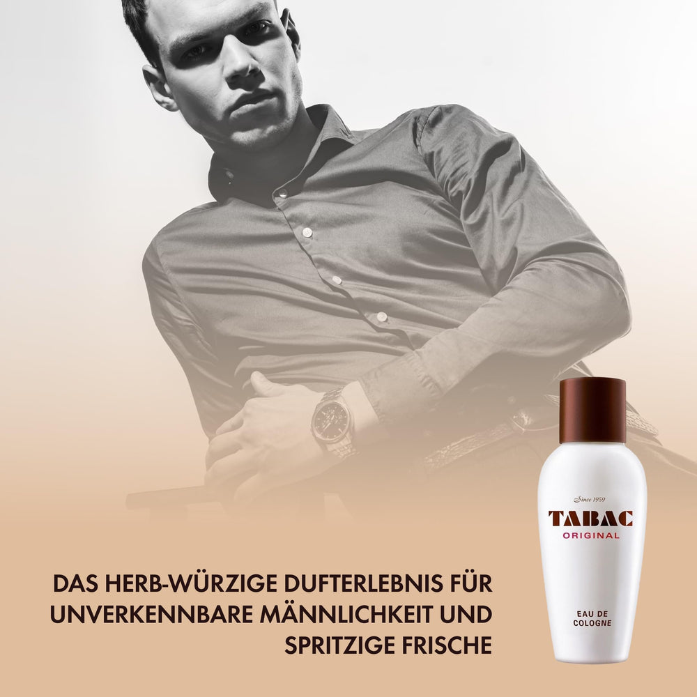 Tabac Original packaging variation, premium presentation for gifting.