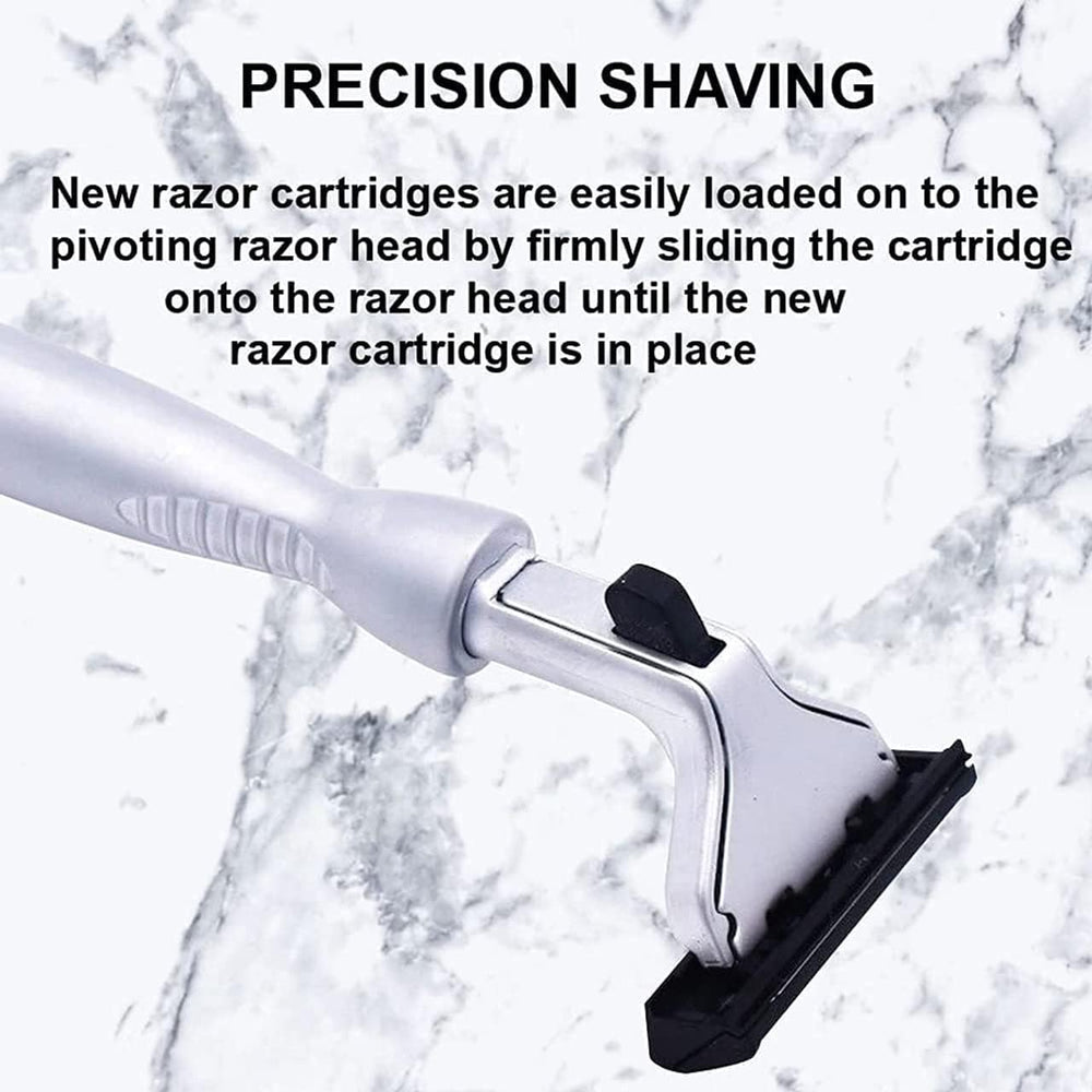 Taconic Shave, cartuchos compatibles con Atra Vector Contour para recargas versátiles.