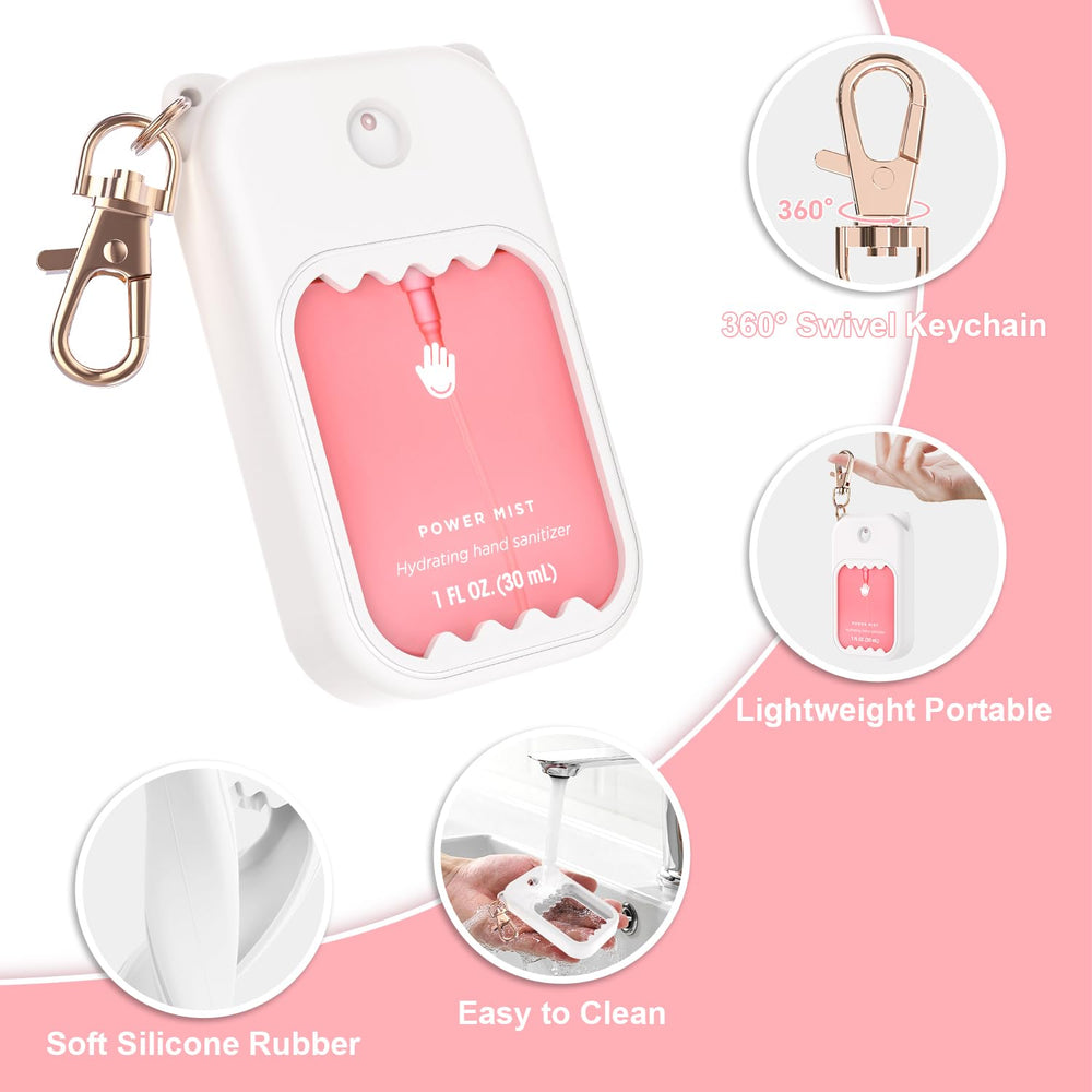 Estuche taessv de silicona para Touchland en blanco, combina con estilo.