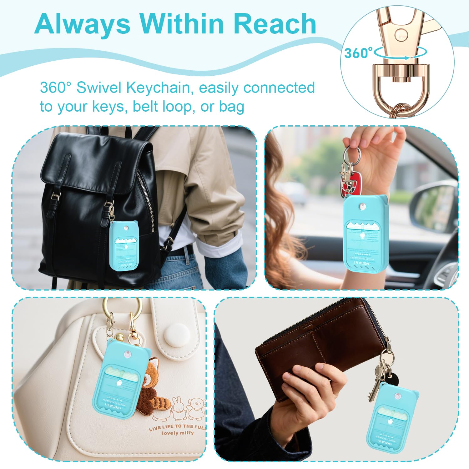 Taessv estuche silicona Touchland compatible para uso diario cómodo.