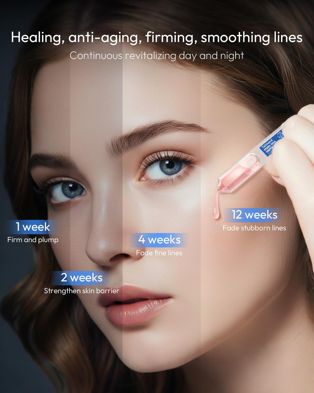 Taimand Salmon DNA PDRN Serum, ideal antes del maquillaje para preparar la piel.