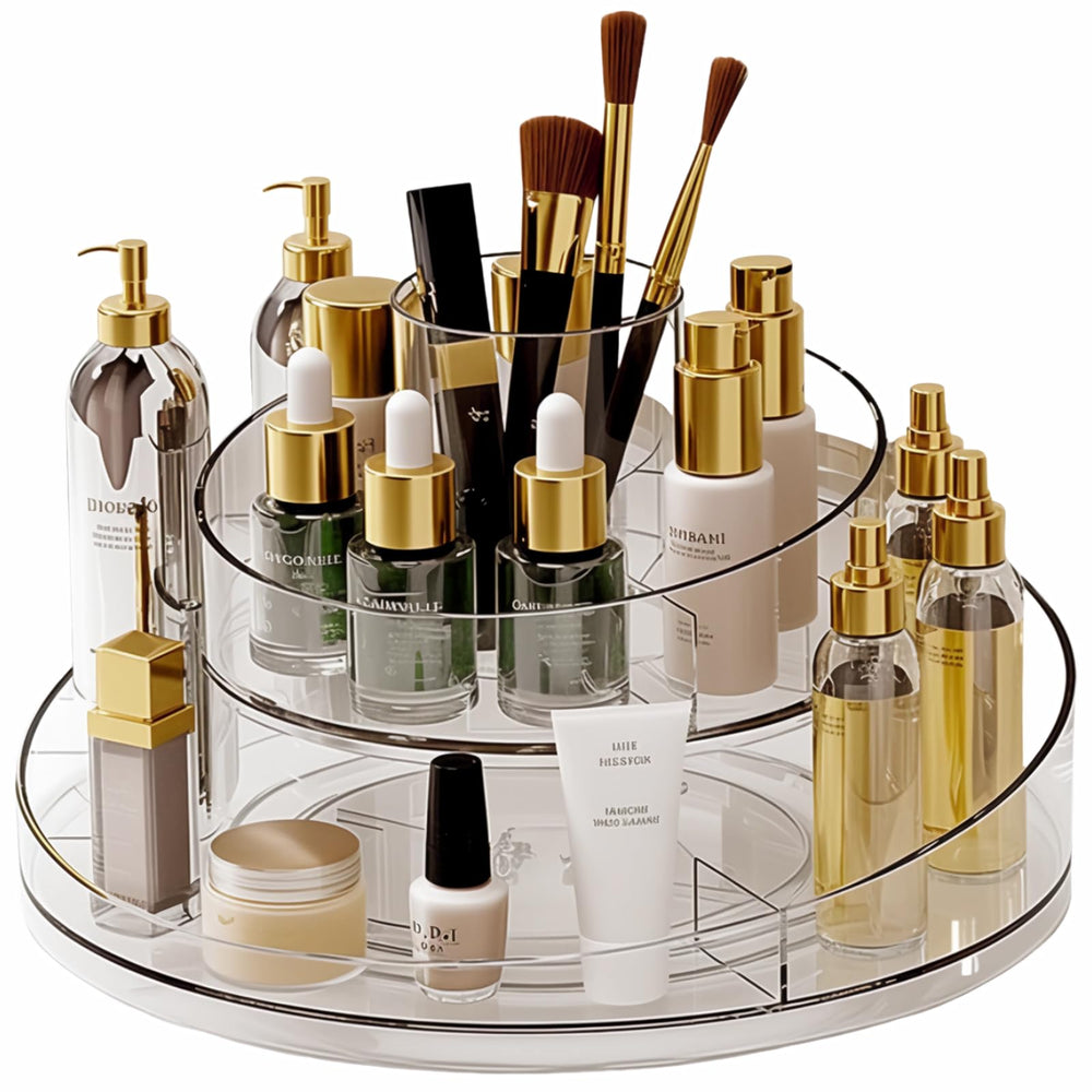 Taiuloo organizador de maquillaje 360° con giro suave para acceso rápido