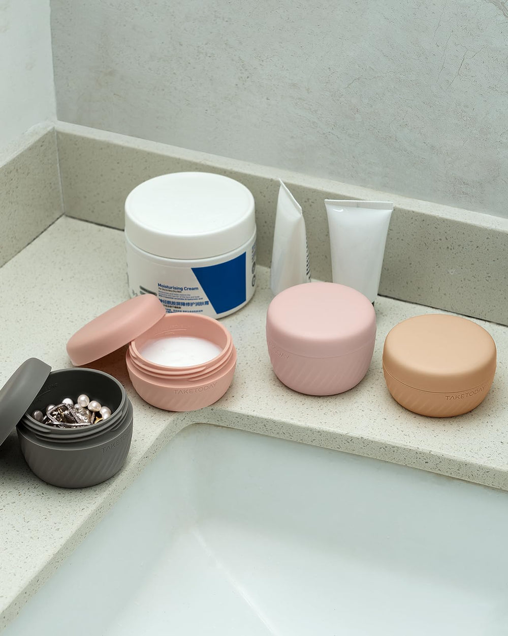 TakeToday pack de 4, perfecto para organizar múltiples productos.