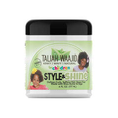Taliah Waajid Estilo de Hierbas y Brillo, aplicación cremosa para rizos