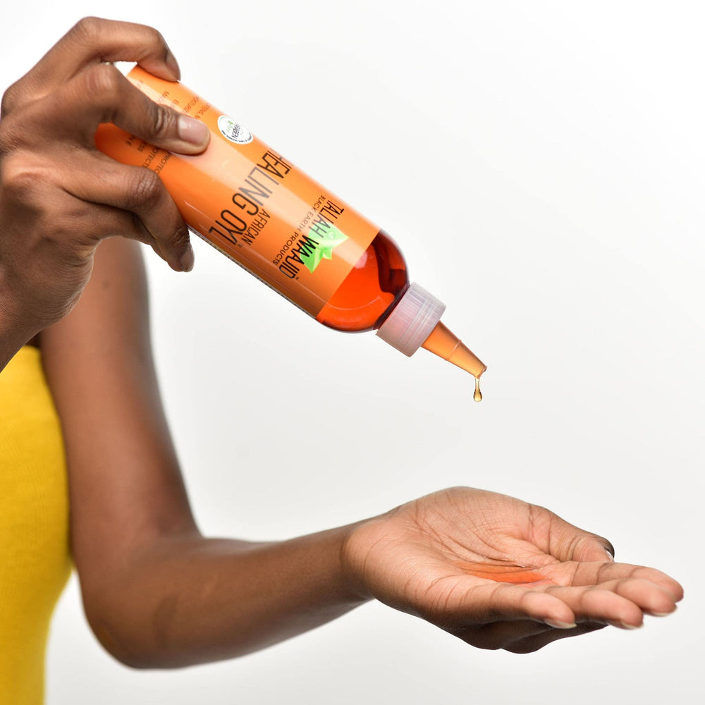 Cuidado de piel y manos con African Healing Oyl para hidratación y suavidad.