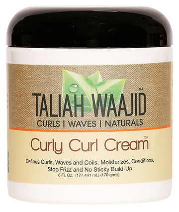Taliah Waajid crema para rizos: definición sin frizz para rizos naturales