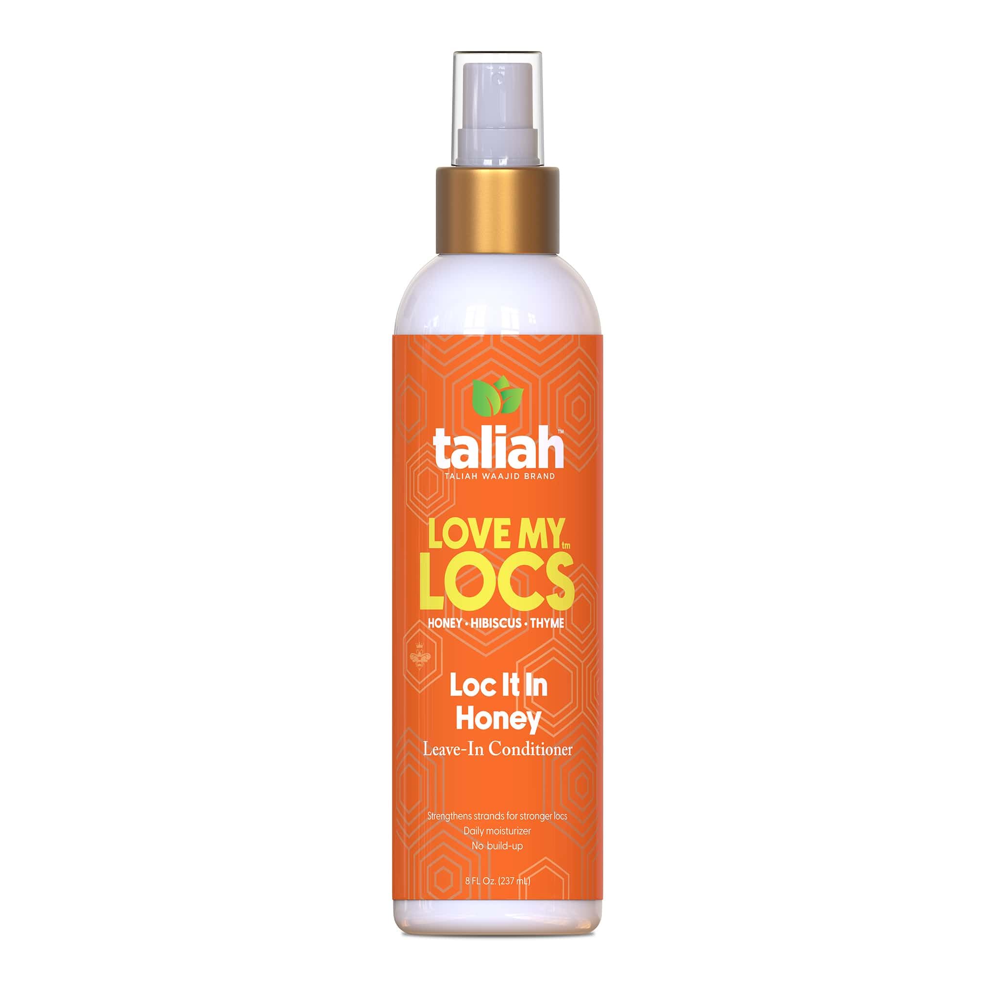 Taliah Waajid Love My Locs, bote pulverizador, facilita aplicación puntual y hidratación suave