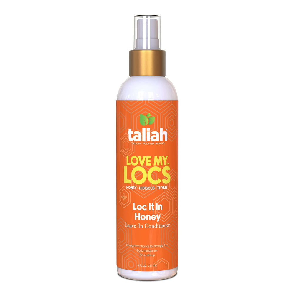 Taliah Waajid Love My Locs, etiqueta frontal, diseño compacto y fácil de usar
