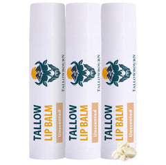 Bálsamo labial Tallowbourn pack 3 para hidratación diaria.