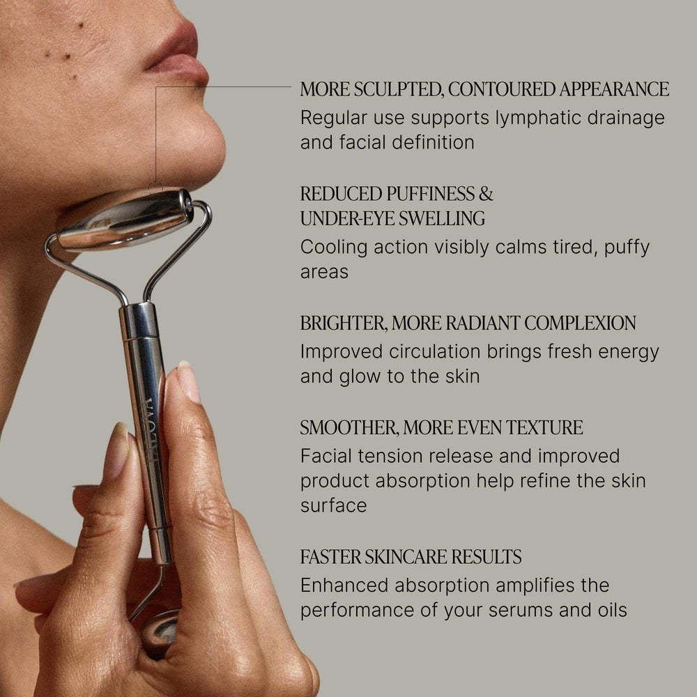 TALOVA rodillo para papada, definición suave de la linea mandibular.